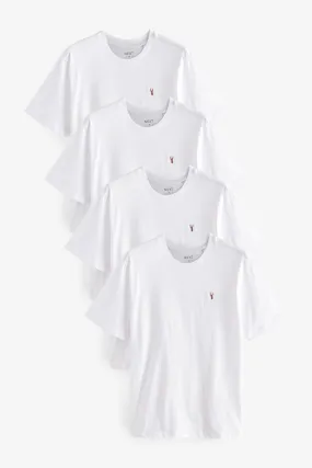 100% Cotone T-Shirt 4 Pack    