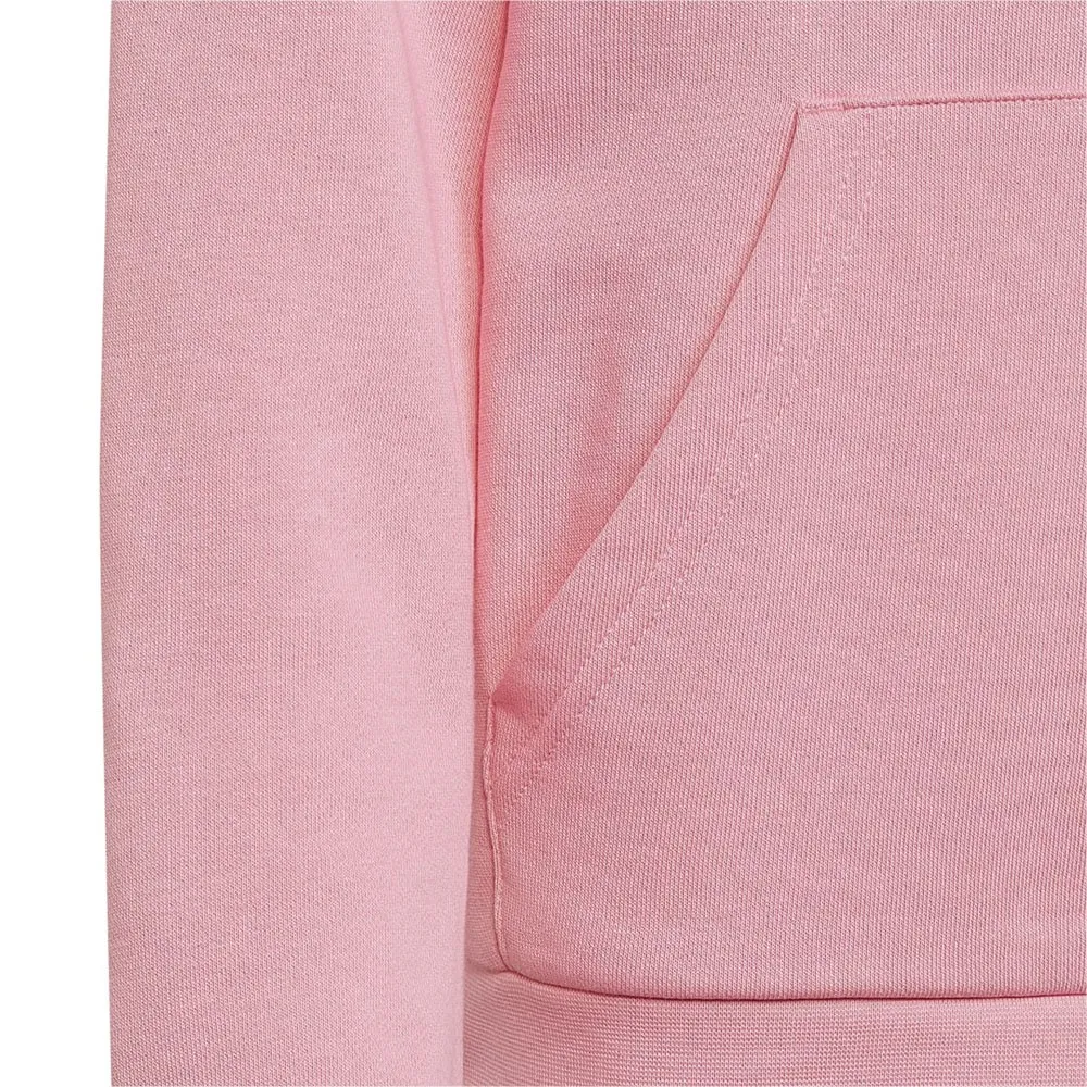 ADIDAS Originals Felpa Con Cappuccio Logo Rosa Bambina