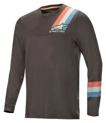 Alpinestars Alps 4.0 Longs Sleaves Jersey Melange Dark Gray Teal Red