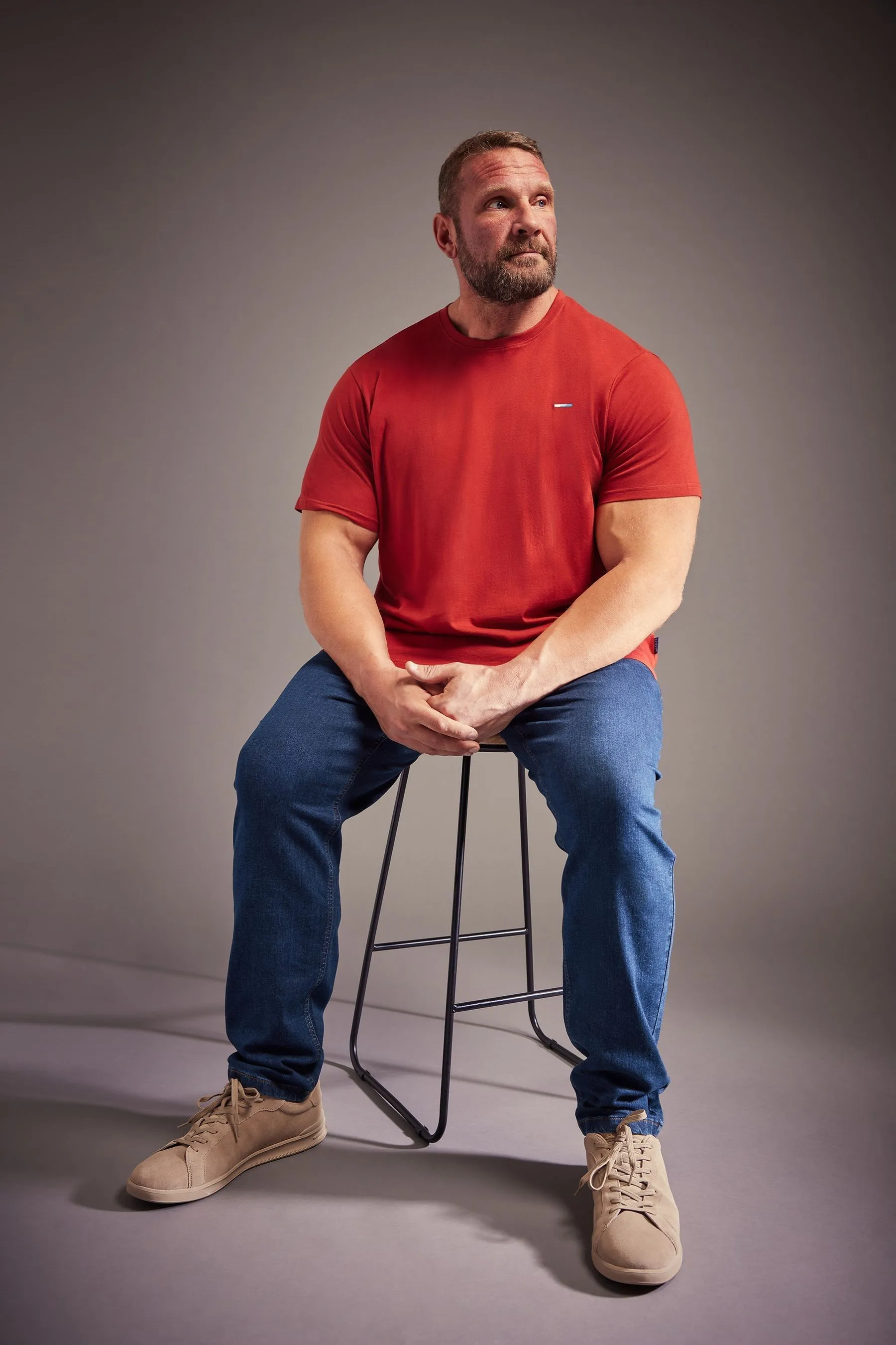 BadRhino Big & Tall - Jeans elasticizzata