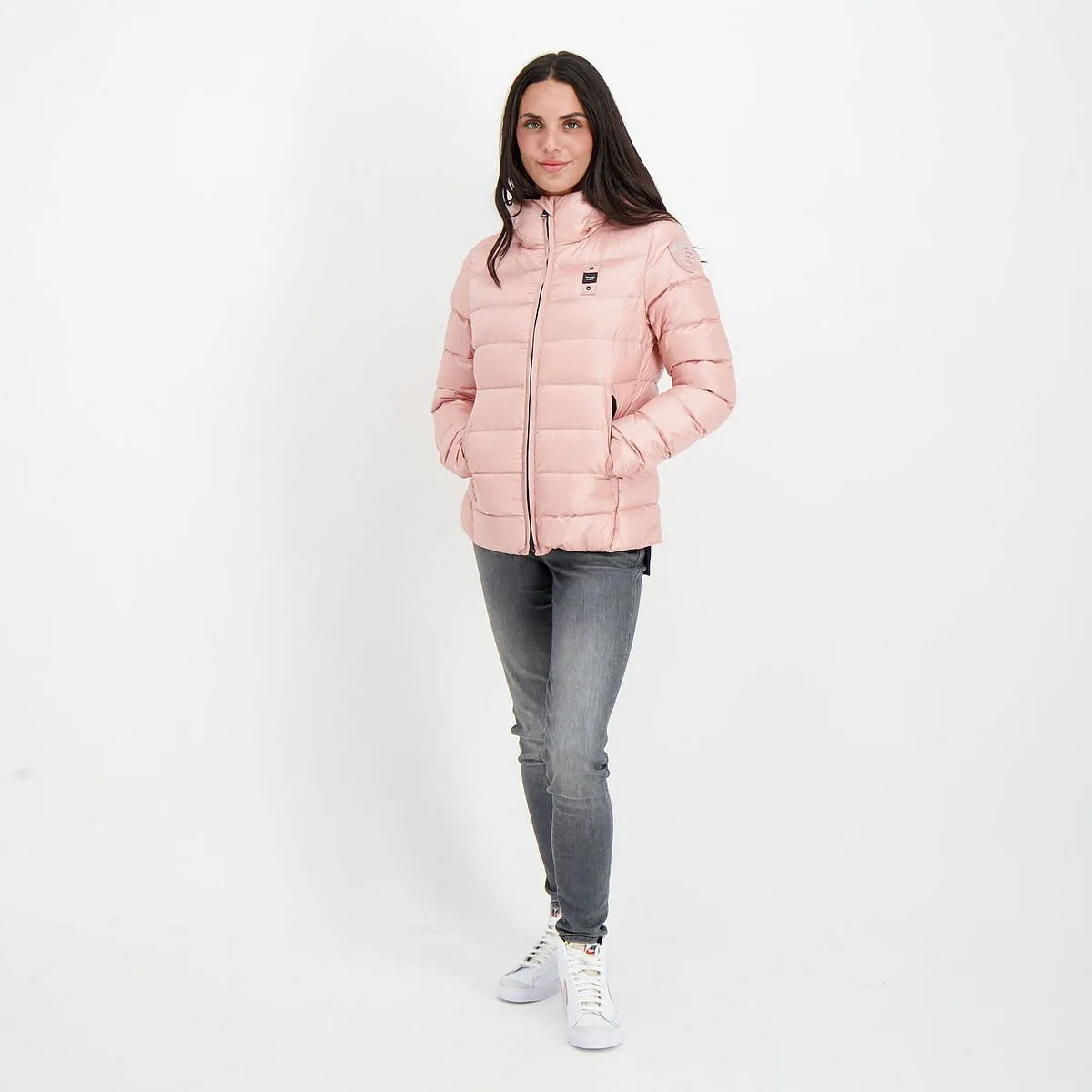      BLAUER PIUMINO CON CAPPUCCIO DONNA  