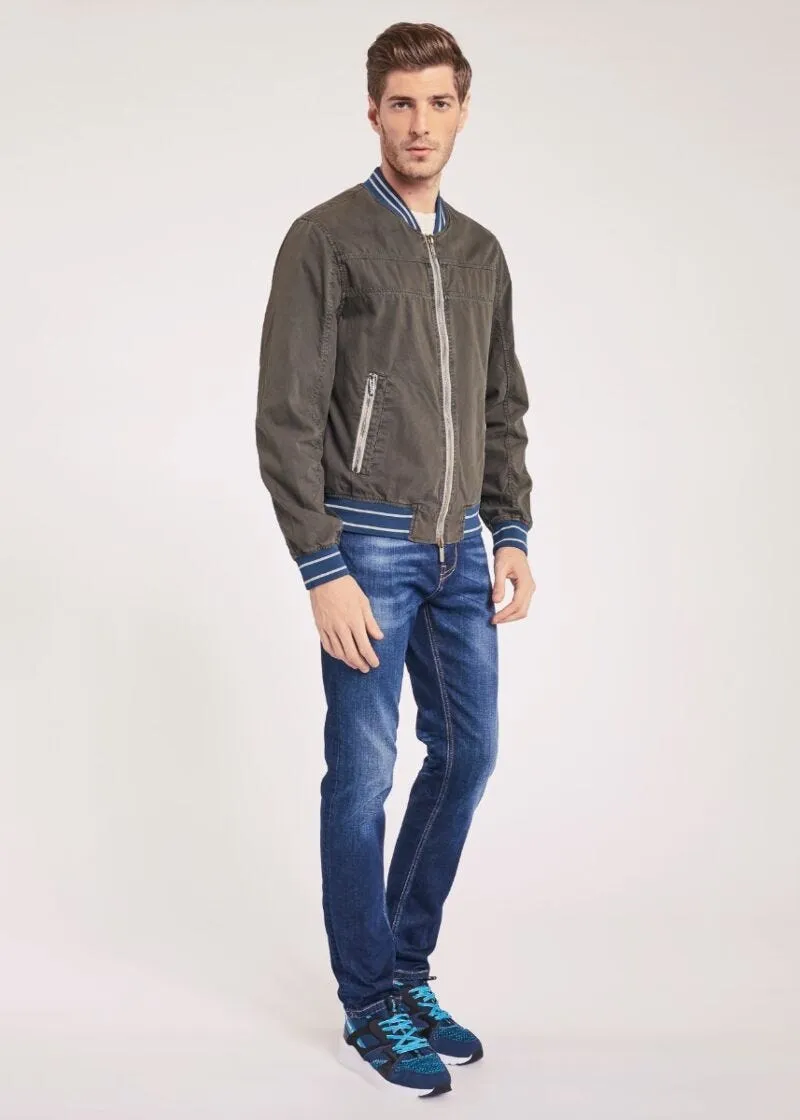 Bomber in cotone