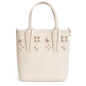 Borsa Cabata Mini in pelle beige