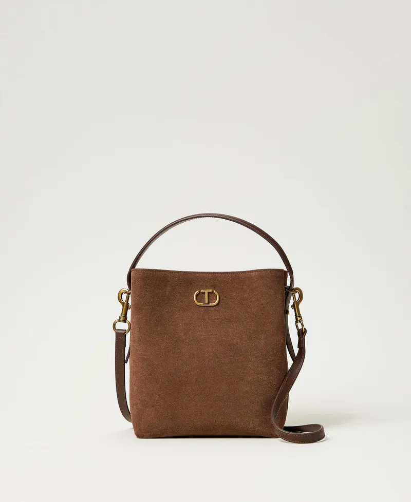 Borsa secchiello ‘Chelsea’ in pelle