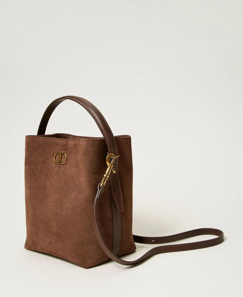 Borsa secchiello ‘Chelsea’ in pelle