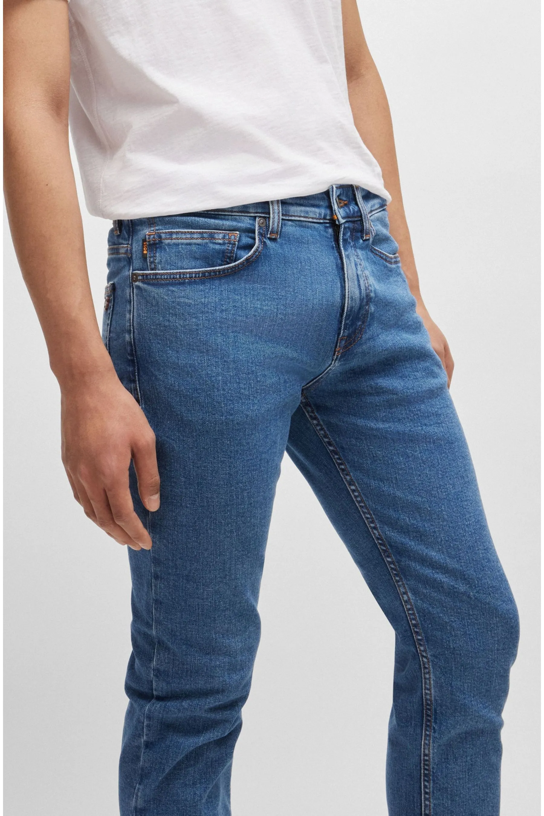 BOSS Vestibilità attillata / Slim Jeans in comoda Denim elasticizzata