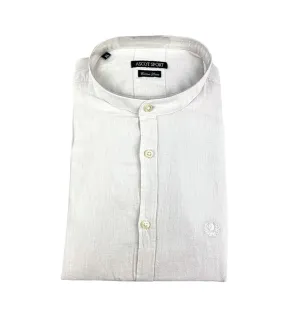 Camicia misto lino Uomo Ascot