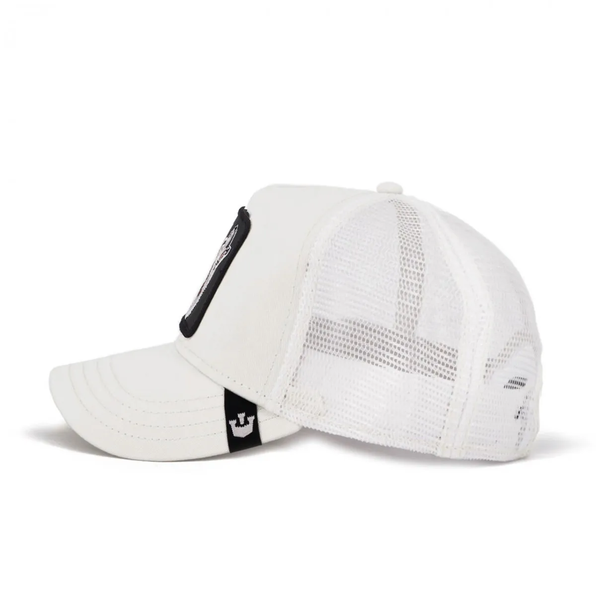 Cappello Da Baseball Lone wolf, Bianco