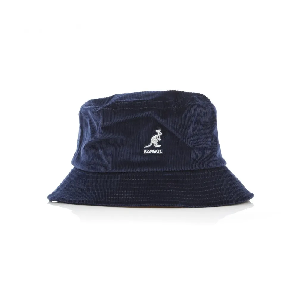 cappello da pescatore uomo cord bucket NAVY