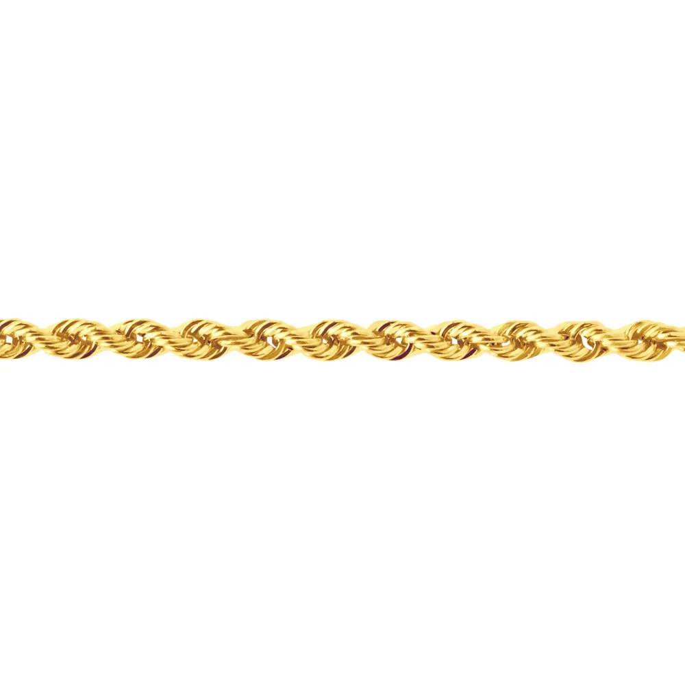 Catena Colette Oro Giallo 375/1000 Maglia Corda 45 cm 1400773