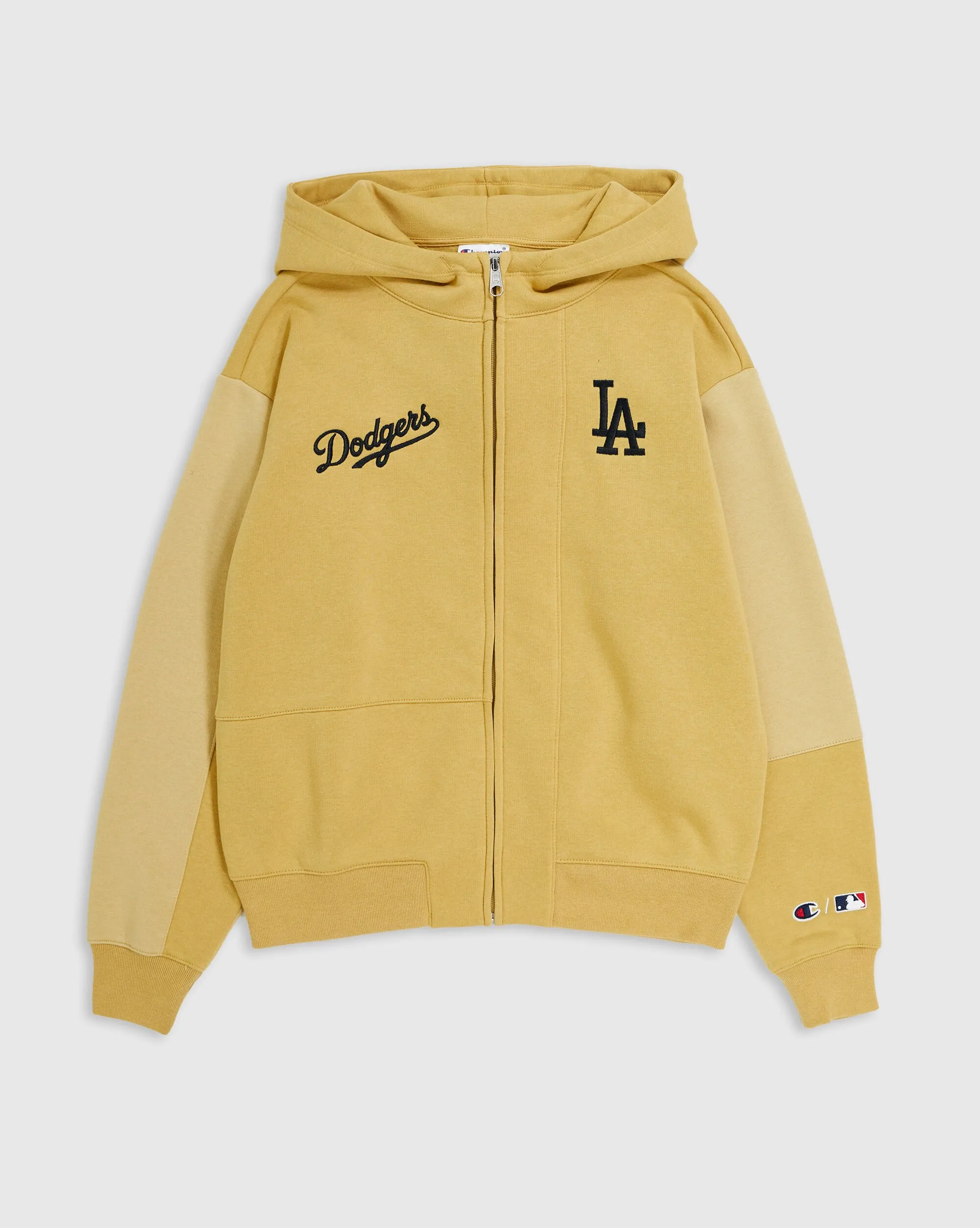 Champion Felpa Con Cappuccio MLB Los Angeles Dodgers Giallo Donna