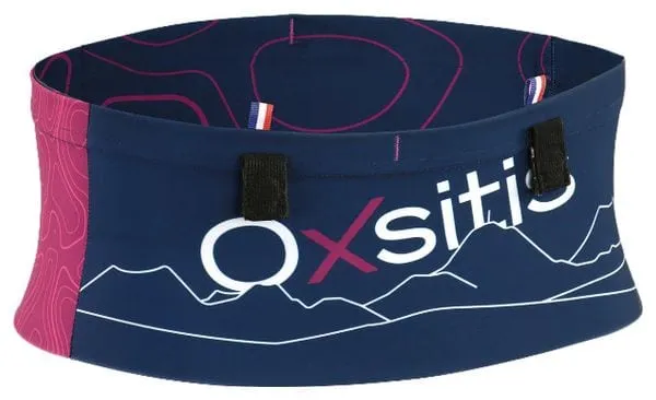 Cintura da trail Oxsitis Slimbelt Donna Blu / Rosa