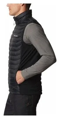 Columbia Powder Pass Sleeveless Down Jacket Nero Uomo