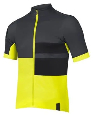 Endura FS260 Print Short Sleeve Jersey Yellow / Black