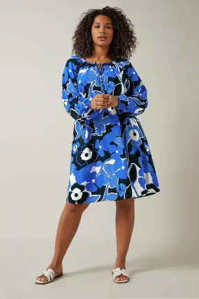 Evans Curve Floral Print Tunic Dress