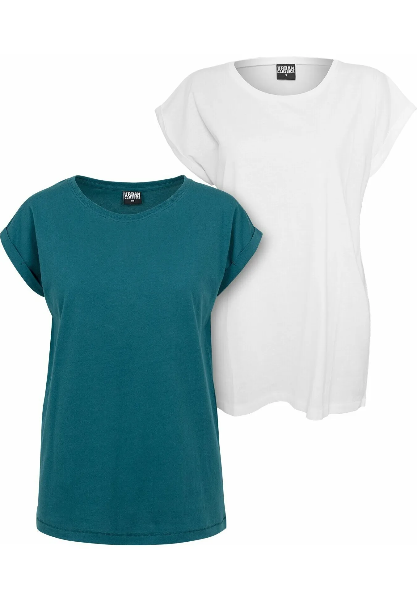 EXTENDED SHOULDER 2-PACK - T-shirt basic