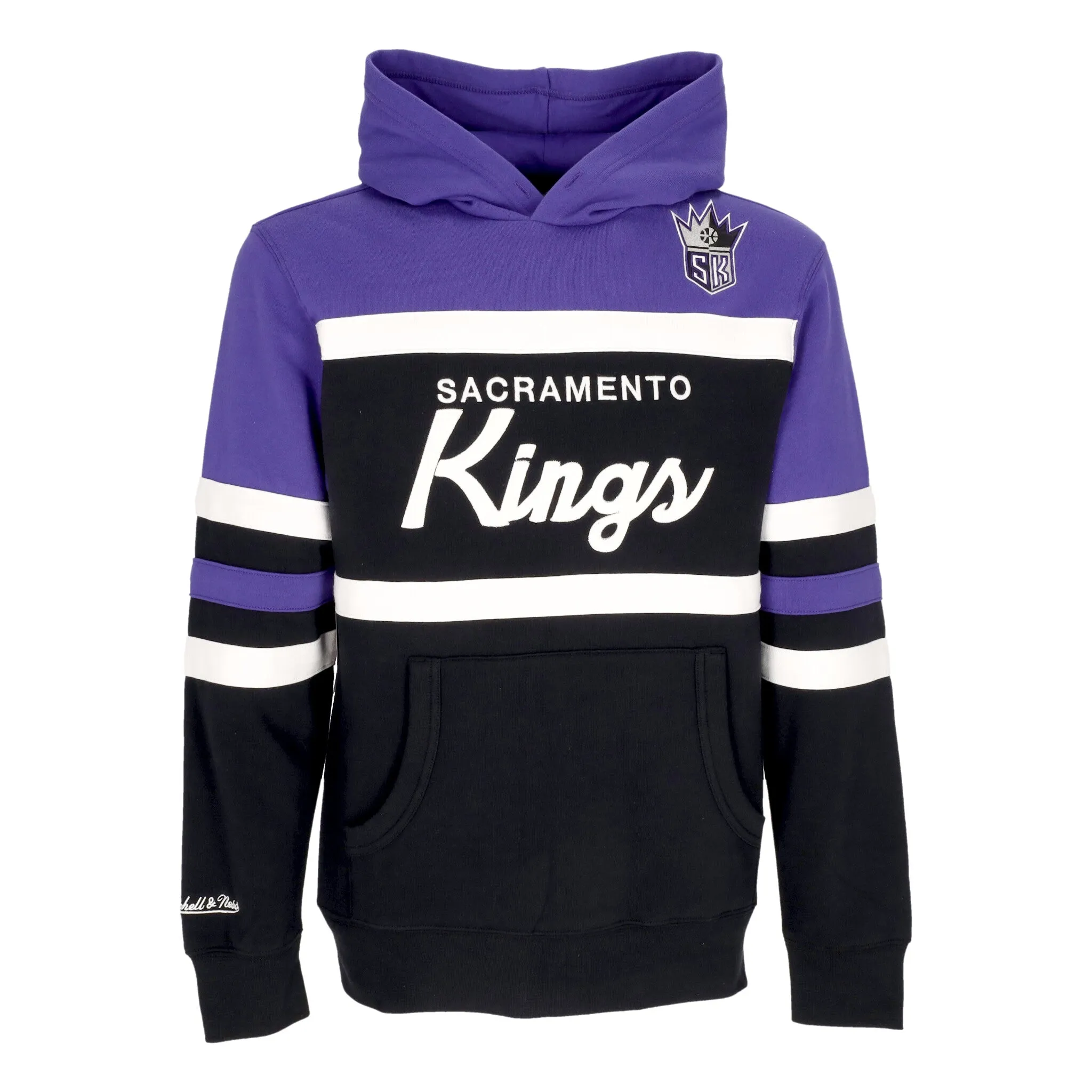 Felpa Cappuccio Uomo Nba Head Coach Hoodie Sackin Original Team Colors