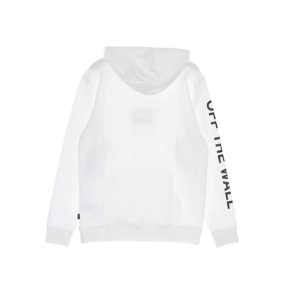 felpa cappuccio uomo sequence po ii hoodie WHITE