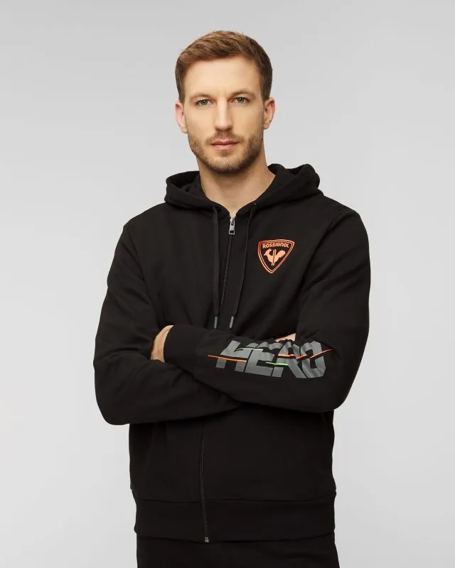 Felpa con chiusura e cappuccio da uomo Rossignol Hero Fz Hoodie