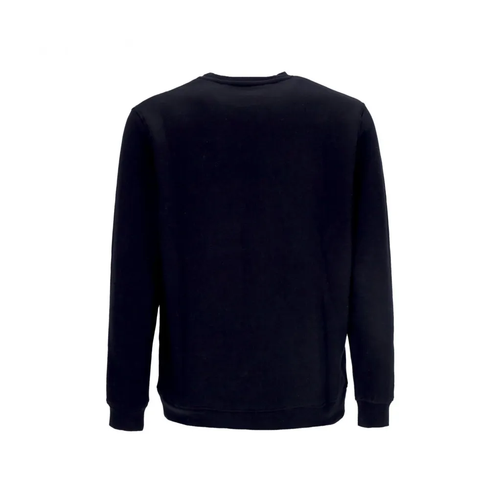 felpa girocollo uomo rtb summit front crewneck BLACK