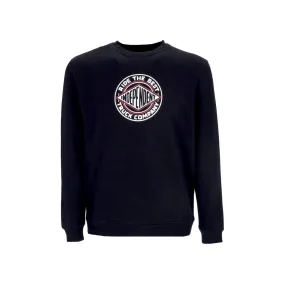 felpa girocollo uomo rtb summit front crewneck BLACK