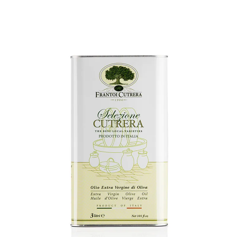 Frantoi Cutrera 1 latta 3 lt - Olio EVO Selezione Cutrera