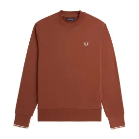      FRED PERRY FELPA GIROCOLLO LOGO  