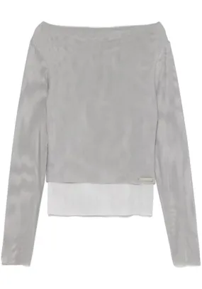 HOUSE OF SUNNY TOP MULTI LAYER MESH SECOND SKIN