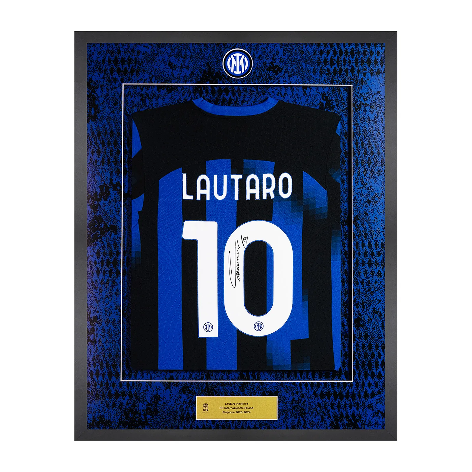 IM MAGLIA HOME MATCH 2023/24 FIRMATA LAUTARO