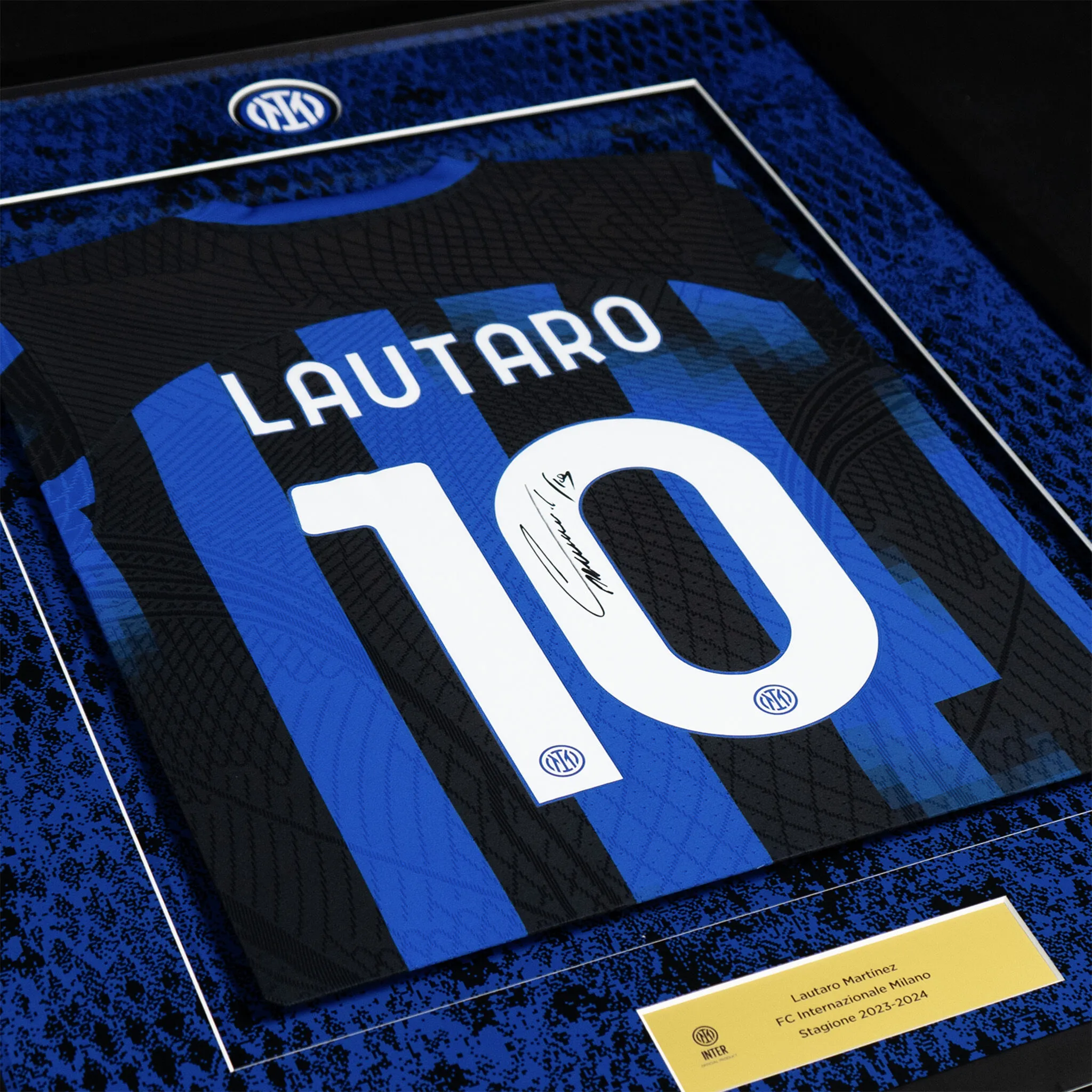 IM MAGLIA HOME MATCH 2023/24 FIRMATA LAUTARO