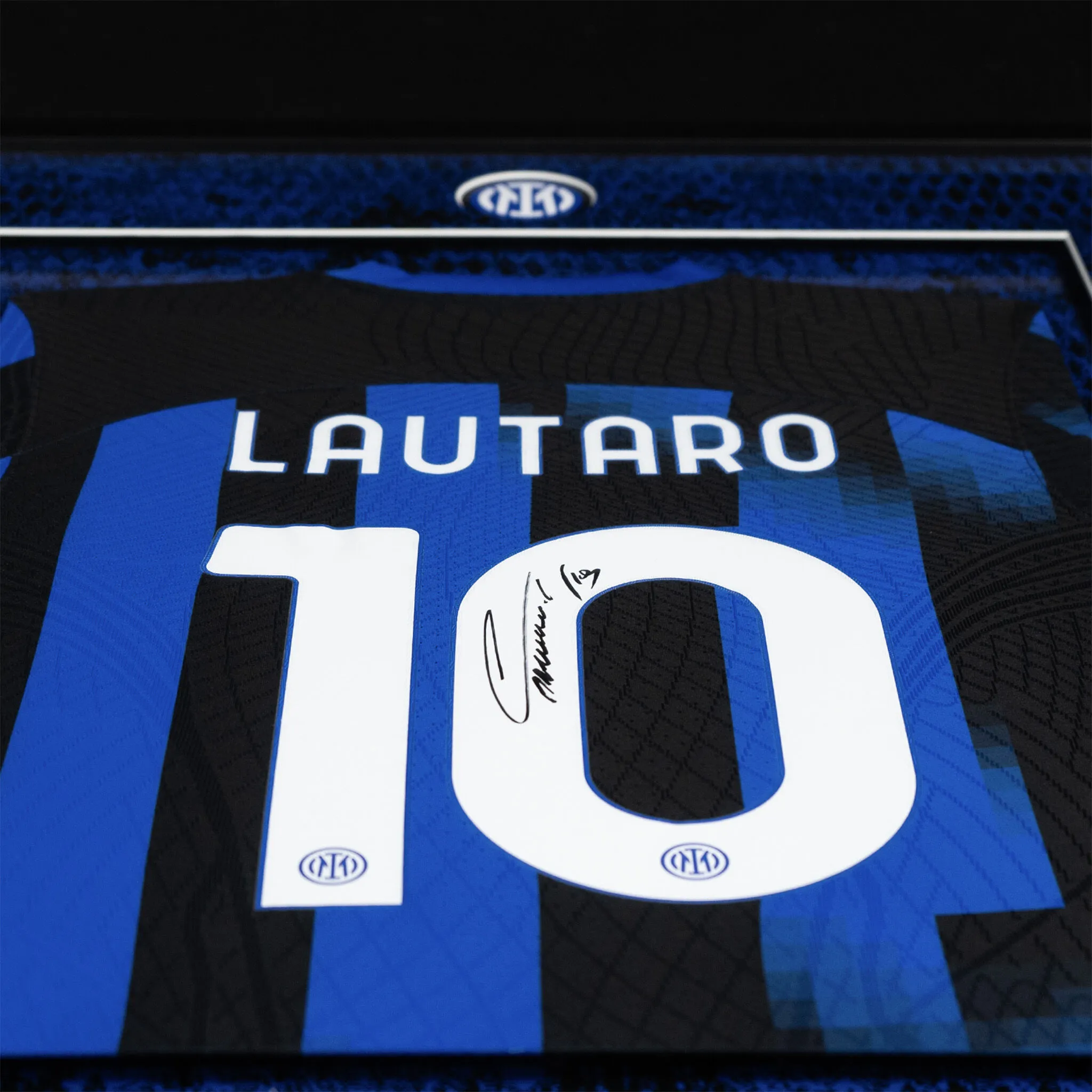 IM MAGLIA HOME MATCH 2023/24 FIRMATA LAUTARO