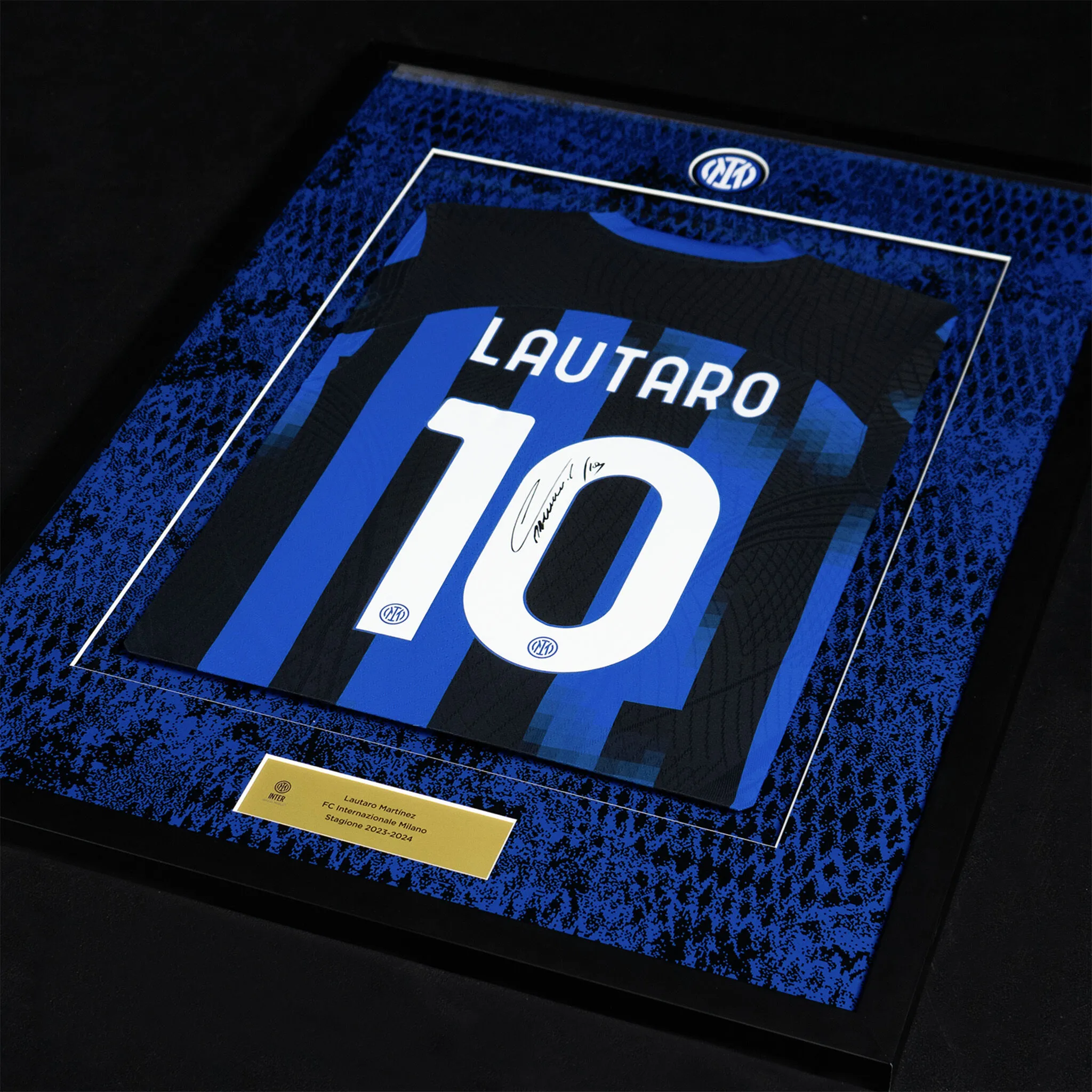 IM MAGLIA HOME MATCH 2023/24 FIRMATA LAUTARO