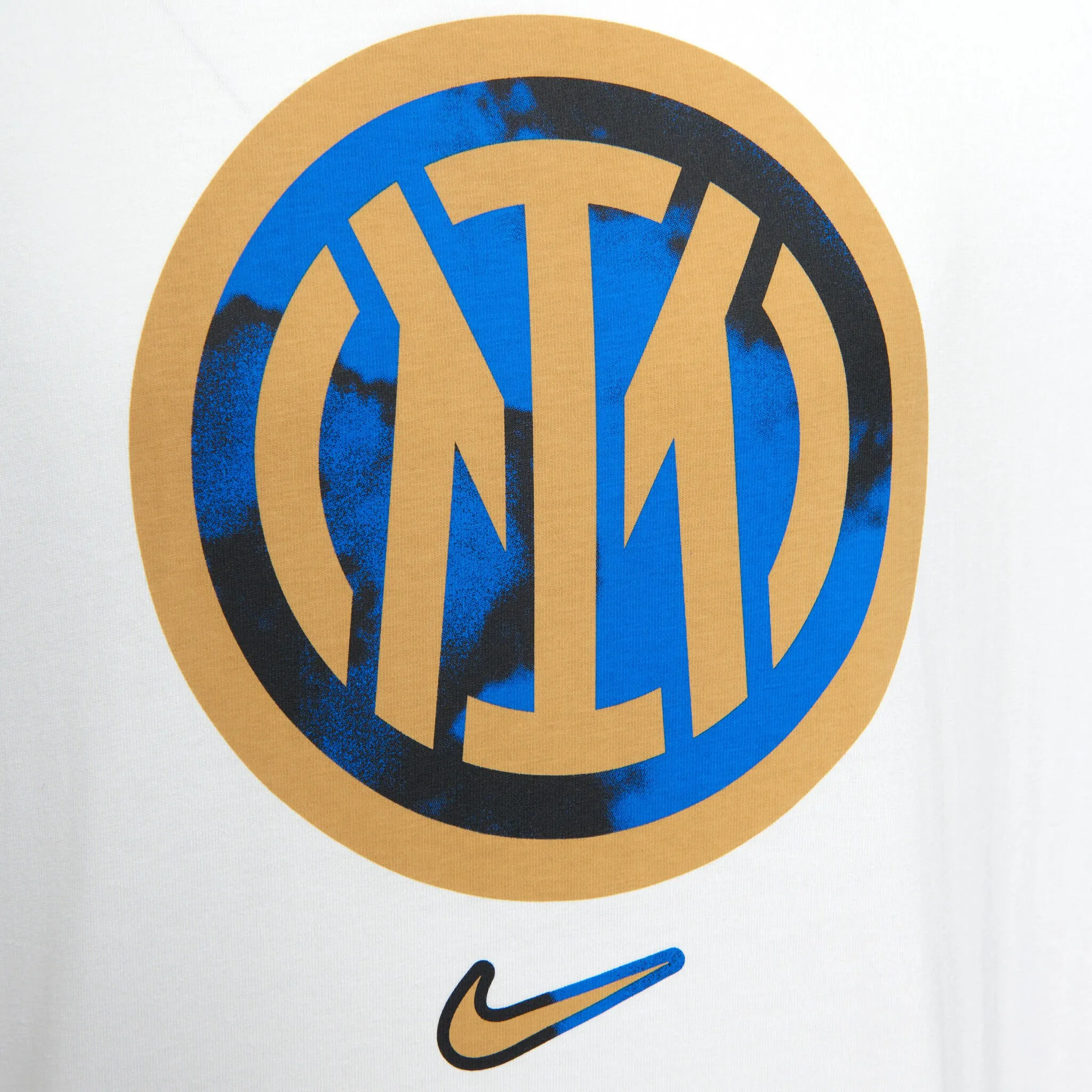 IM NIKE T-SHIRT LOGO CREST BIANCA UOMO