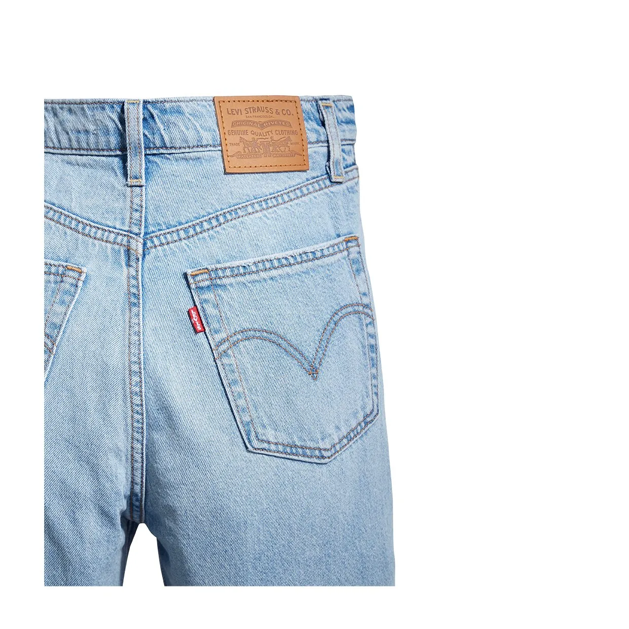 Jeans Levi's Ribcage Blu Middle Road