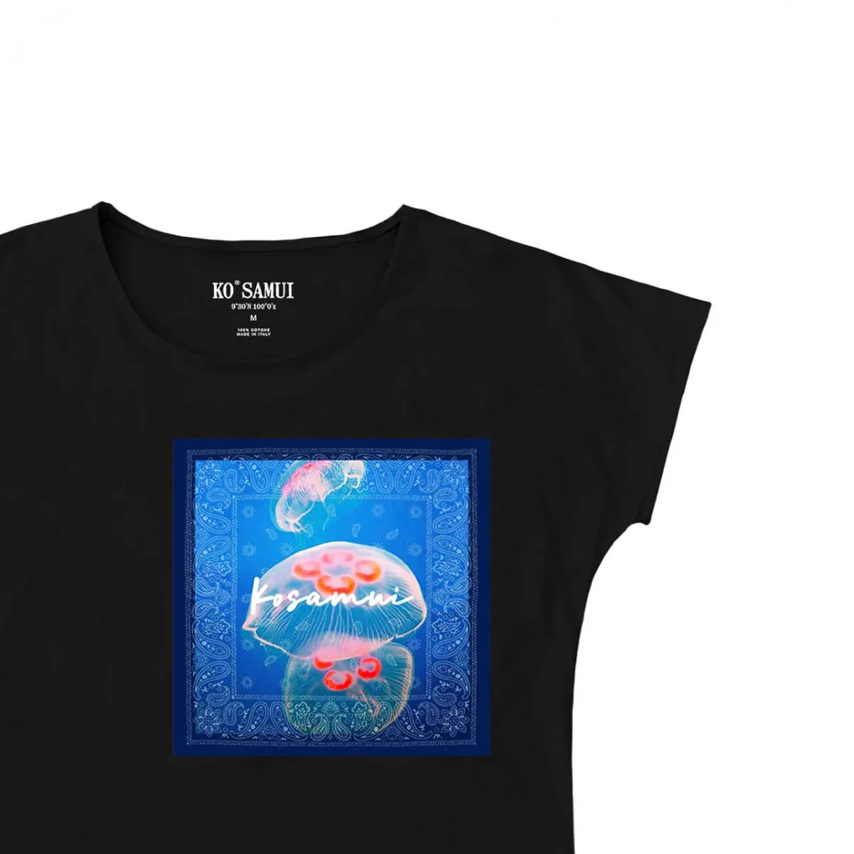 Jelly Bandana T-Shirt, Nero