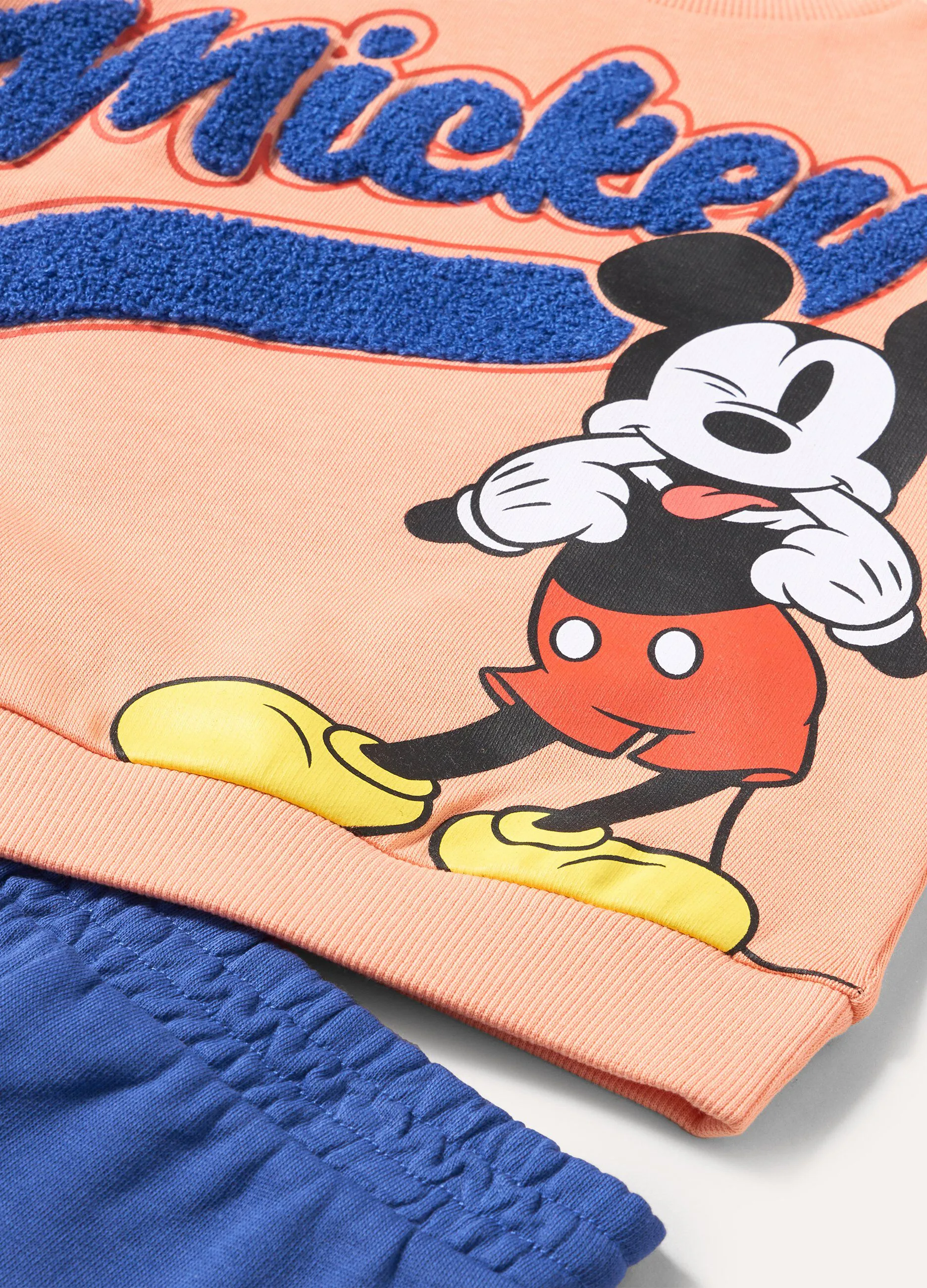 Jogging set Disney in felpa di puro cotone neonato