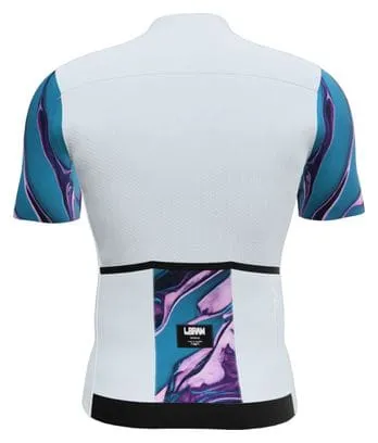 LeBram Ventoux Pétrole Short Sleeves Jersey Sky Blue