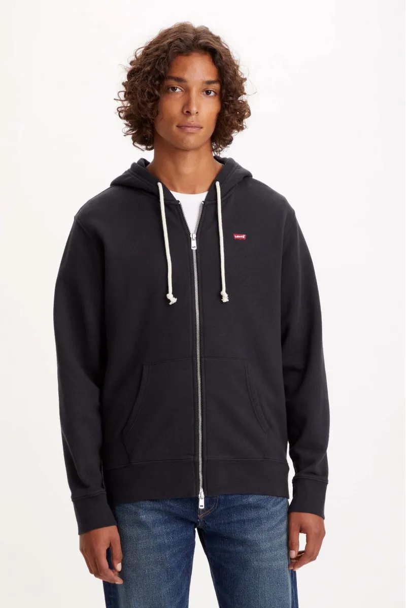 LEVIS FELPA ZIP CAPPUCCIO JEANSERIA