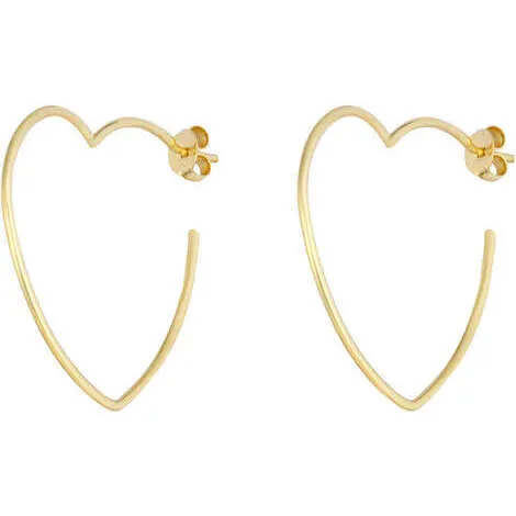 LIUJO Orecchini a cuore Liu Jo in argento925 gold