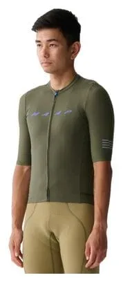 Maap Evade Pro Base 2.0 Short Sleeve Jersey Dark Green