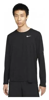 Maglia a maniche lunghe Nike Dri-Fit Element nera