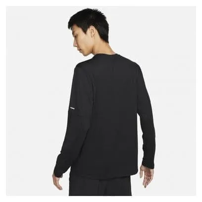 Maglia a maniche lunghe Nike Dri-Fit Element nera