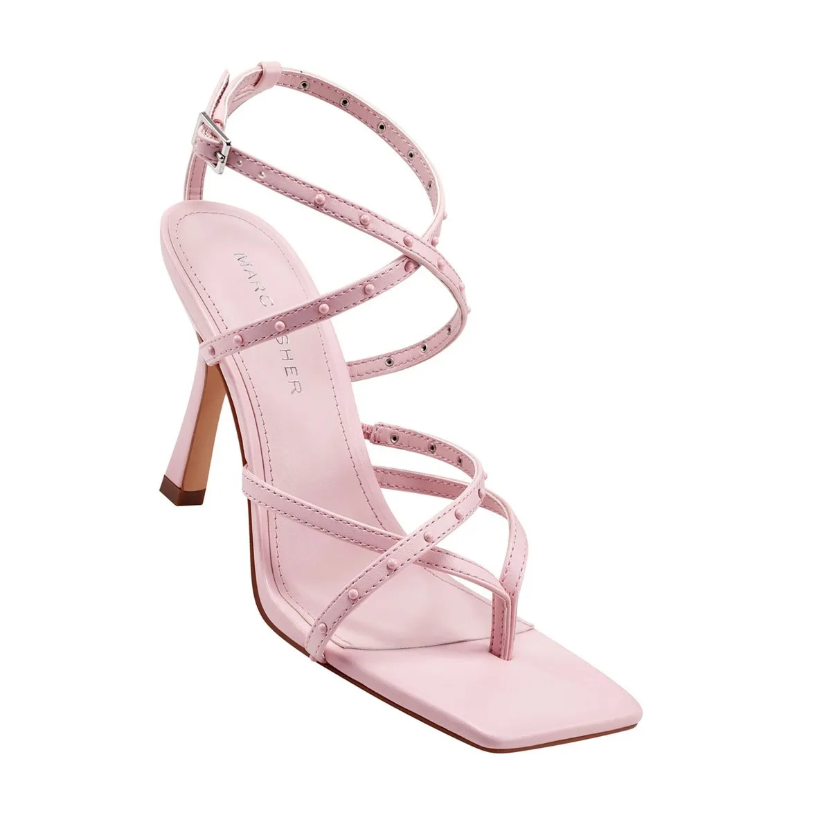 Marc Fisher Heels & Pumps Deals Bossi Sandalo con tacco e cinturini da donna rosa chiaro