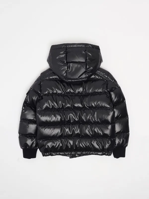 MONCLER  Piumino bambino Moncler Manaem in piuma Blu