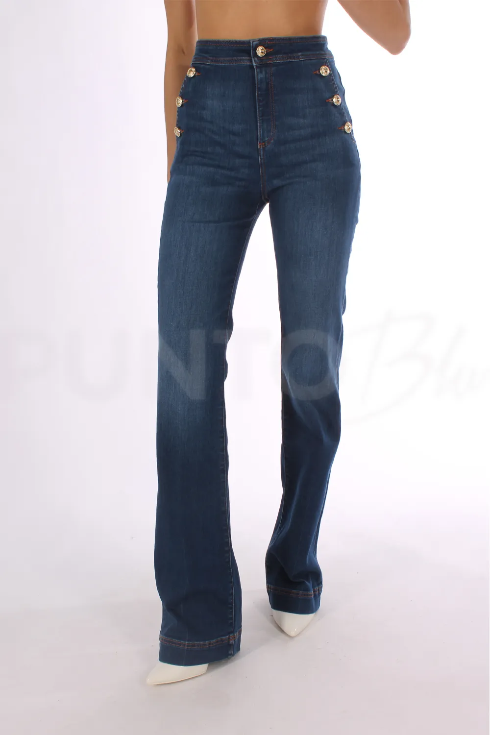 NENETTE | JEANS BOOTCUT SAMMY - Punto Blu