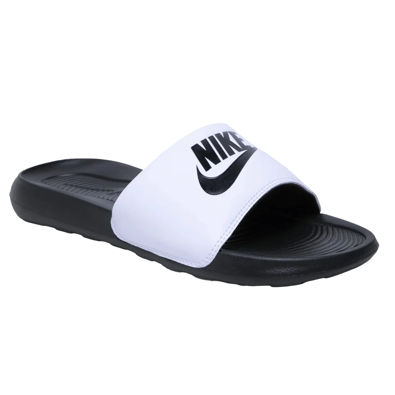 Nike ciabatta mare piscina da adulto Victori One Slide CN9675 005 nero-bianco