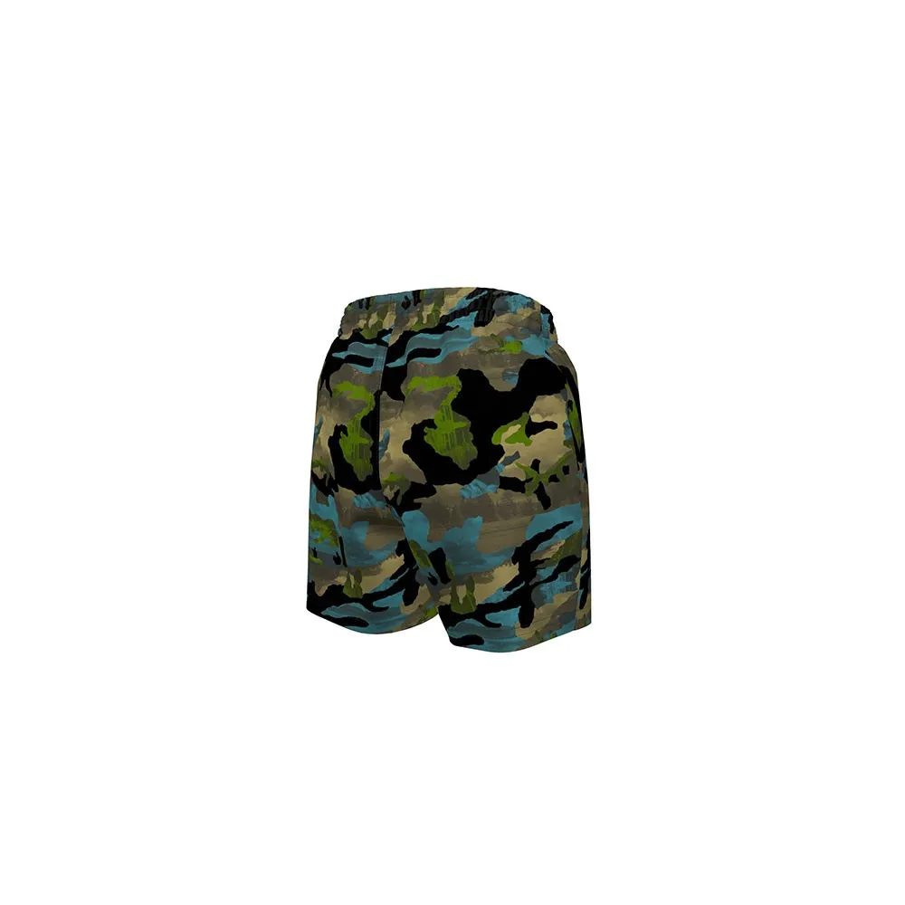 Nike Costume Boxer Camouflage Nero Bambino