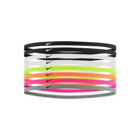 NIKE FASCIA PER CAPELLI - HEADBANDS RUNNING DRI-FIT - CONFEZIONE DA 8 Pz - COLORI IN FOTO