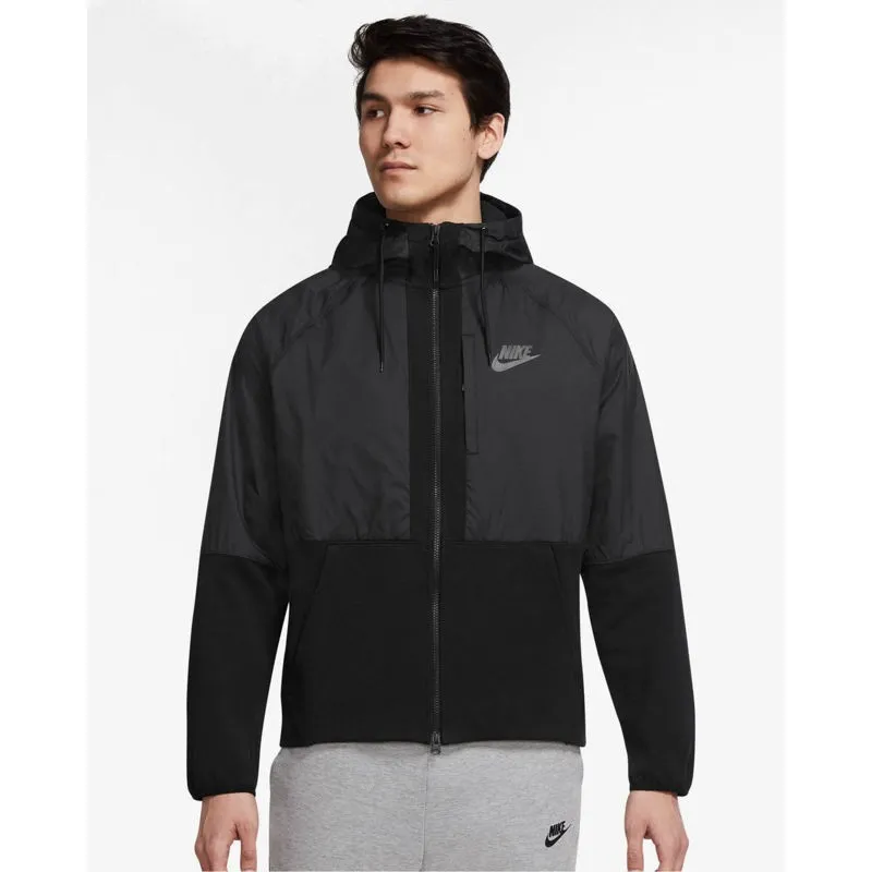 NIKE FELPA UOMO TECH ESSENTIAL M COLORE NERO