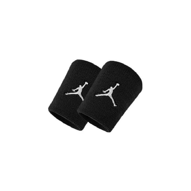 NIKE JORDAN POLSINO IN SPUGNA - WRISTBAND JORDAN JUMP MAN - NERO